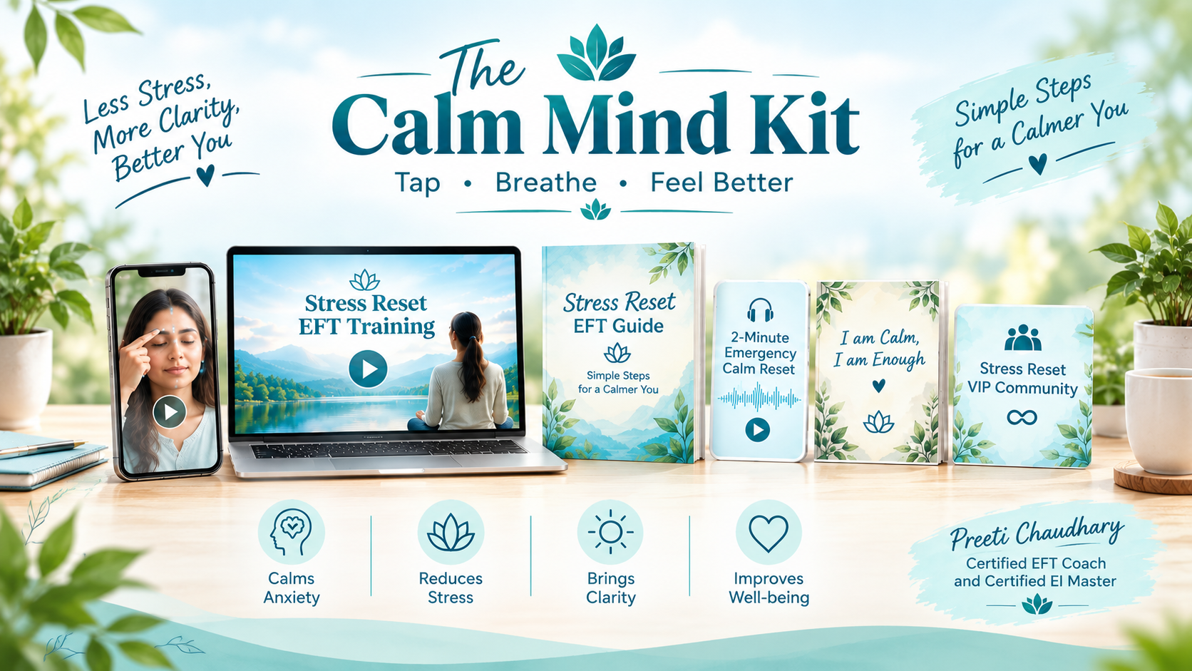 The Calm Mind Kit digital wellness resources